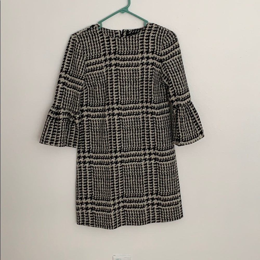 Zara Houndstooth Dress